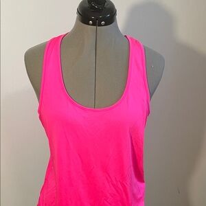 Vibrant Pink Women's Workout Tank Top